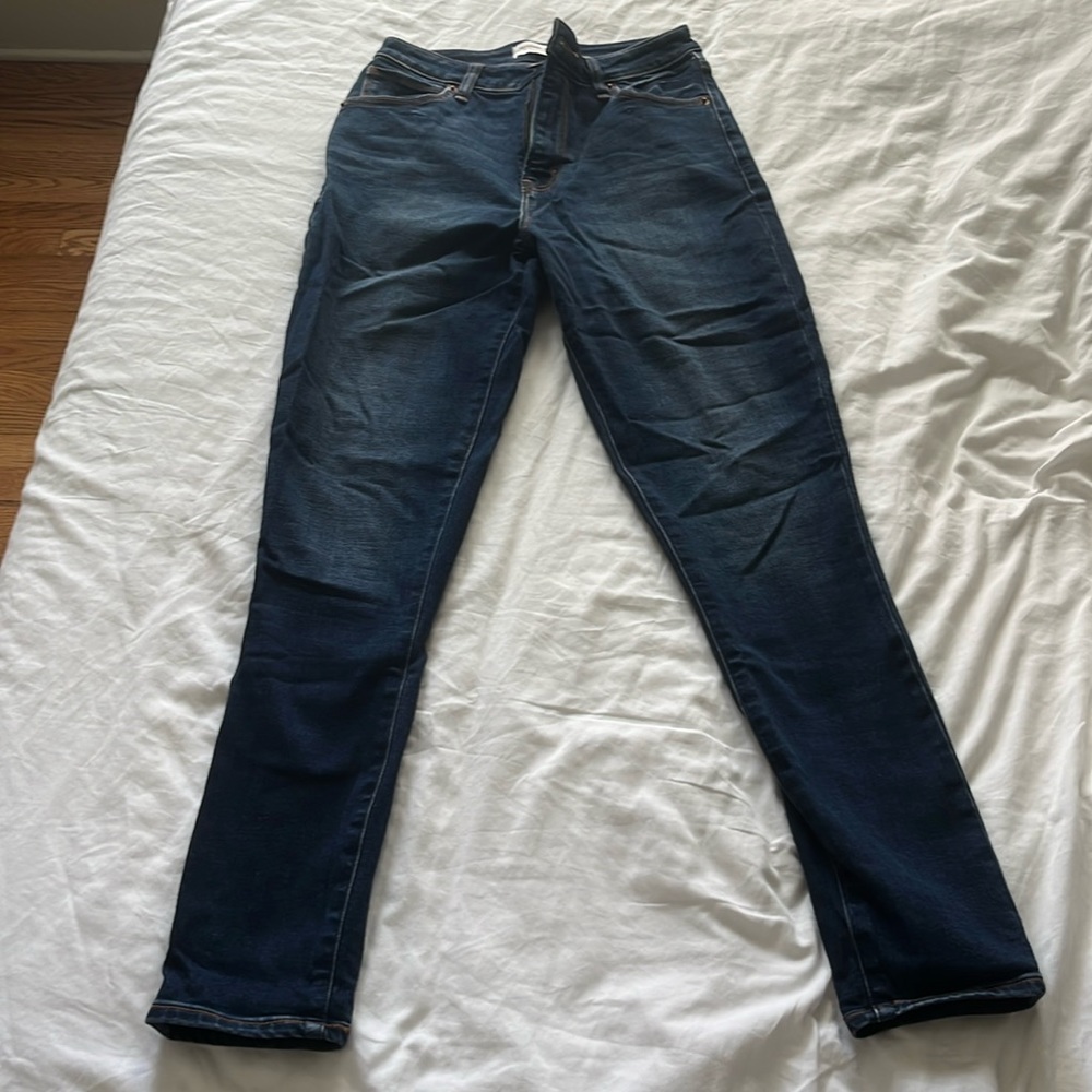 Abercrombie curve, love super skinny ankle, high-rise, size 26